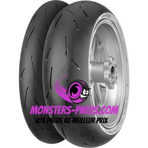 Pneu Continental ContiRaceAttack 2 Street 200 55 17 78 W Pas cher chez My Pneus